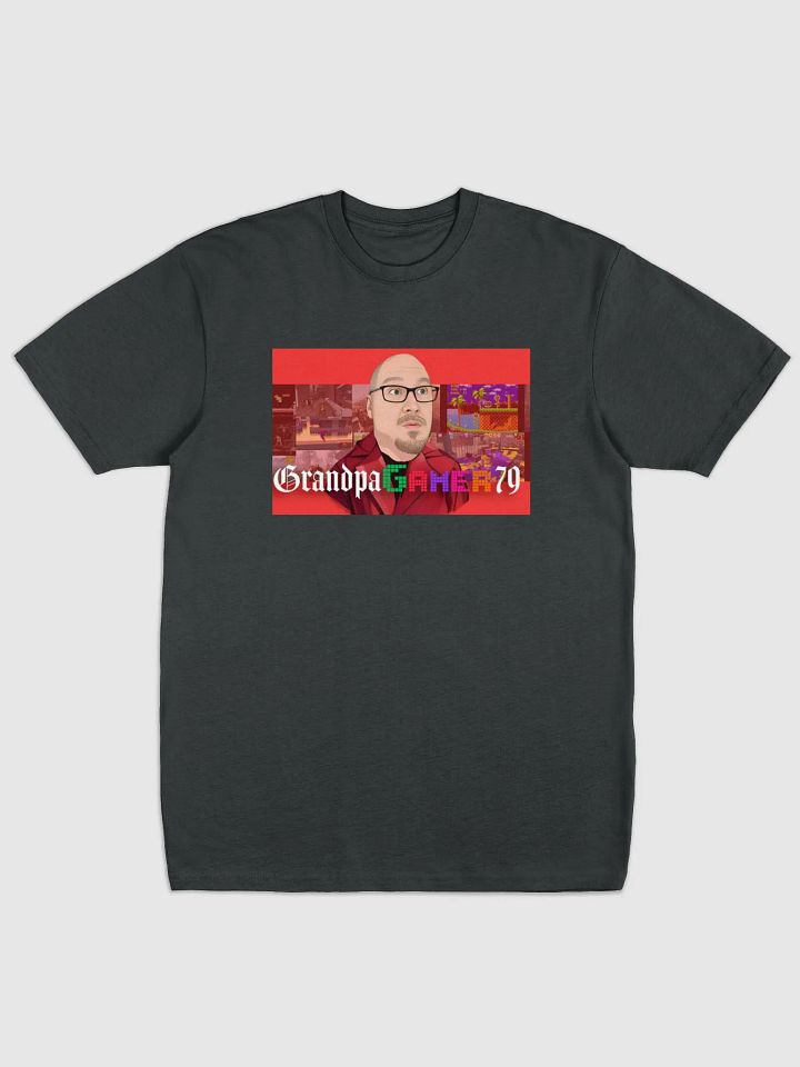 GrandpaGamer79 Red Gaming Banner Tee product image (1)