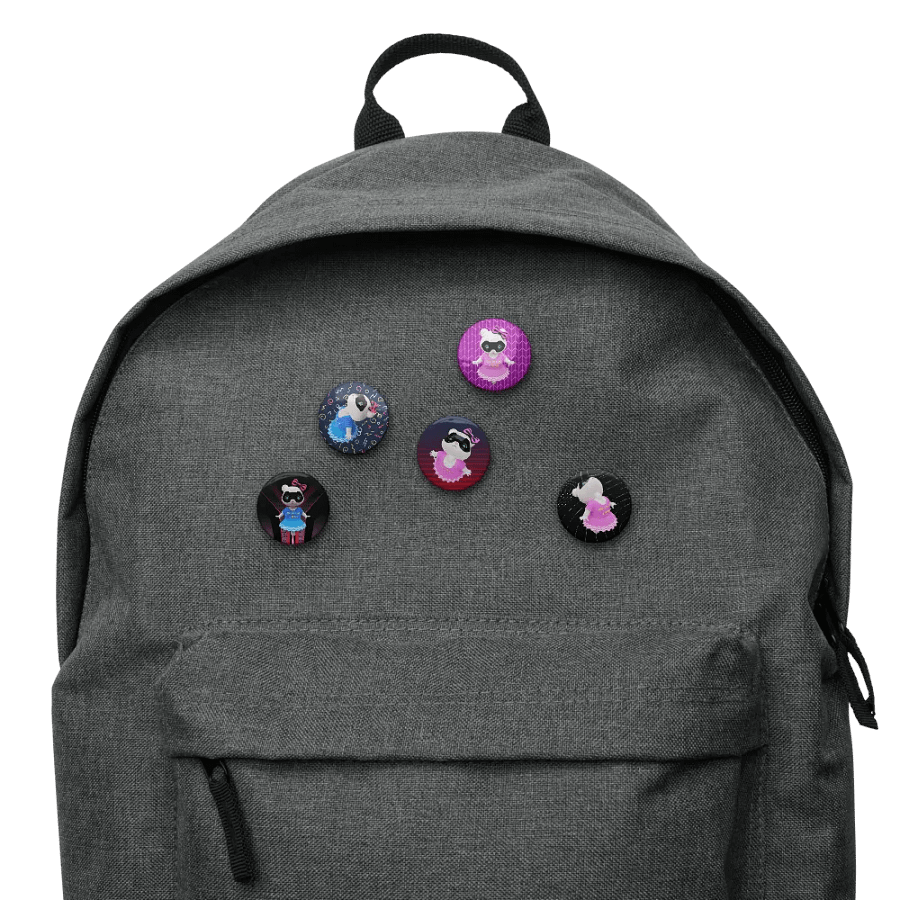 Robot Lila (set of pin buttons) product image (10)