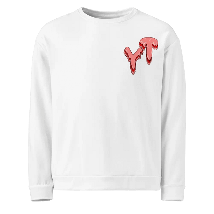 White Stinkrot Youtube Crewneck product image (1)