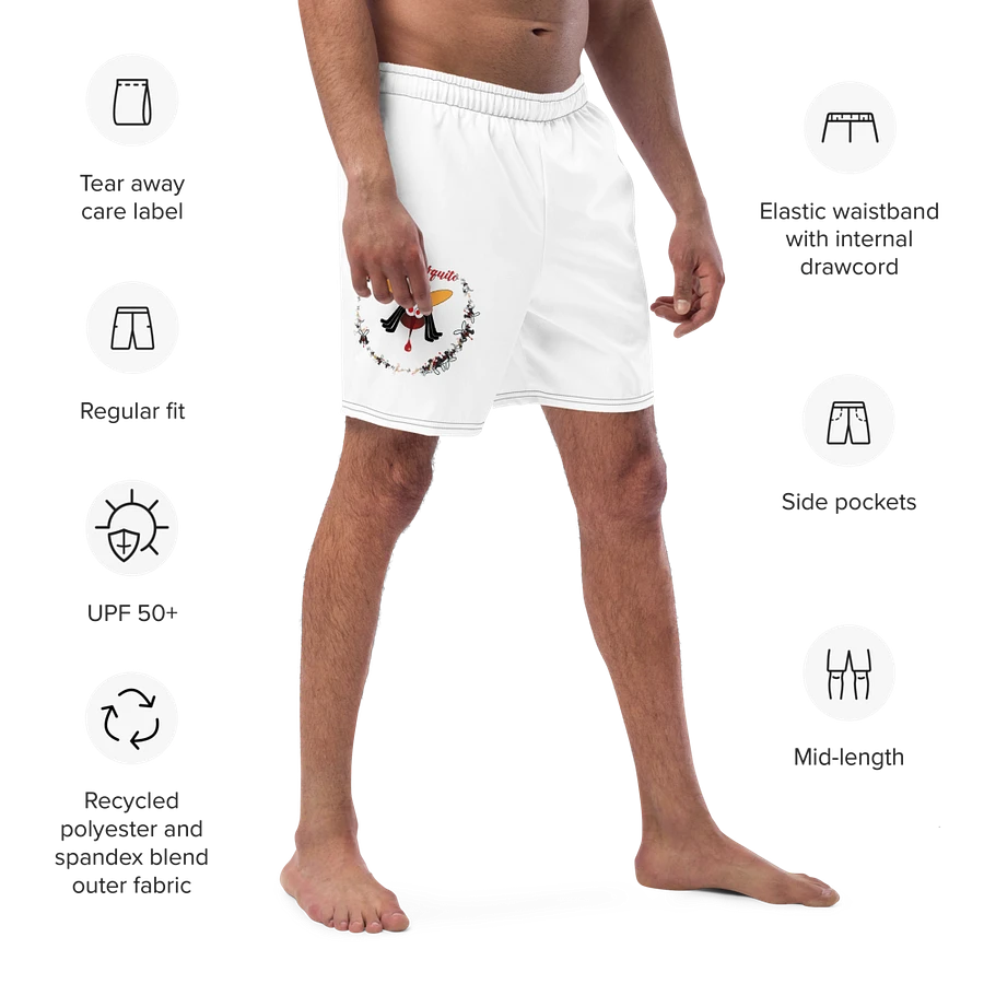 Whimsical Mosquito Madness Swim Trunks product image (22)