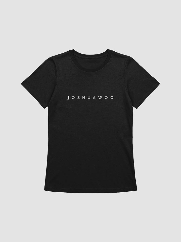 Joshua Woo Women's T-Shirt (White Logo) product image (1)