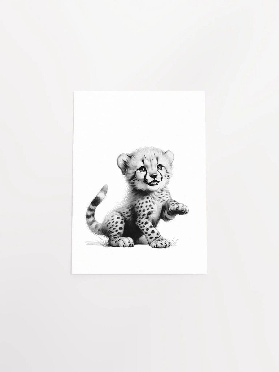 Cheetah Safari Nursery Print No 3 product image (5)