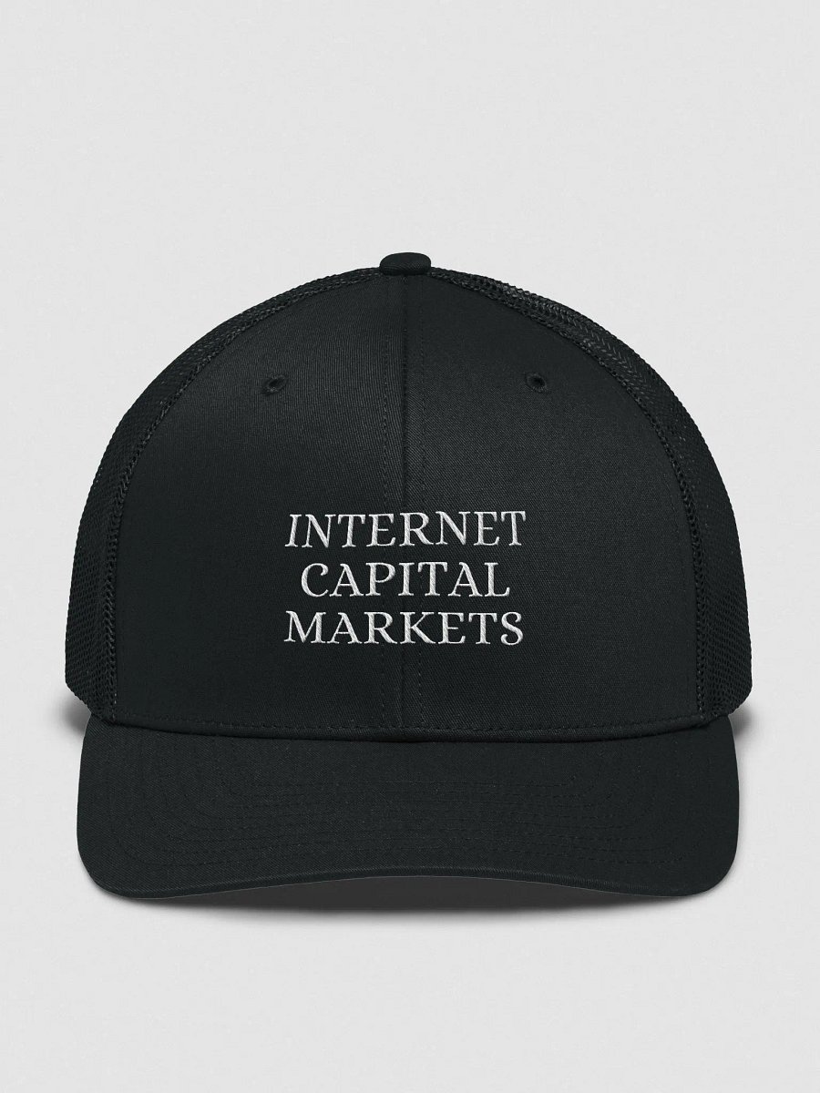 Internet Capital Markets Trucker Hat product image (1)