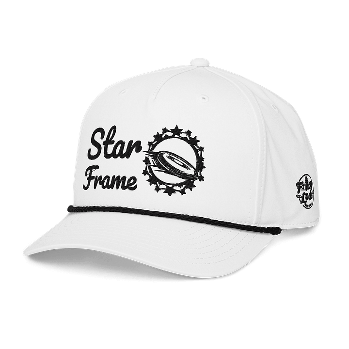 Fancy Lads White Richardson Rope Hat "Star Frame" product image (1)