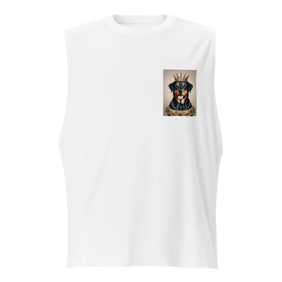 Royal Rottweiler Crowned Muscle Tank product image (1)