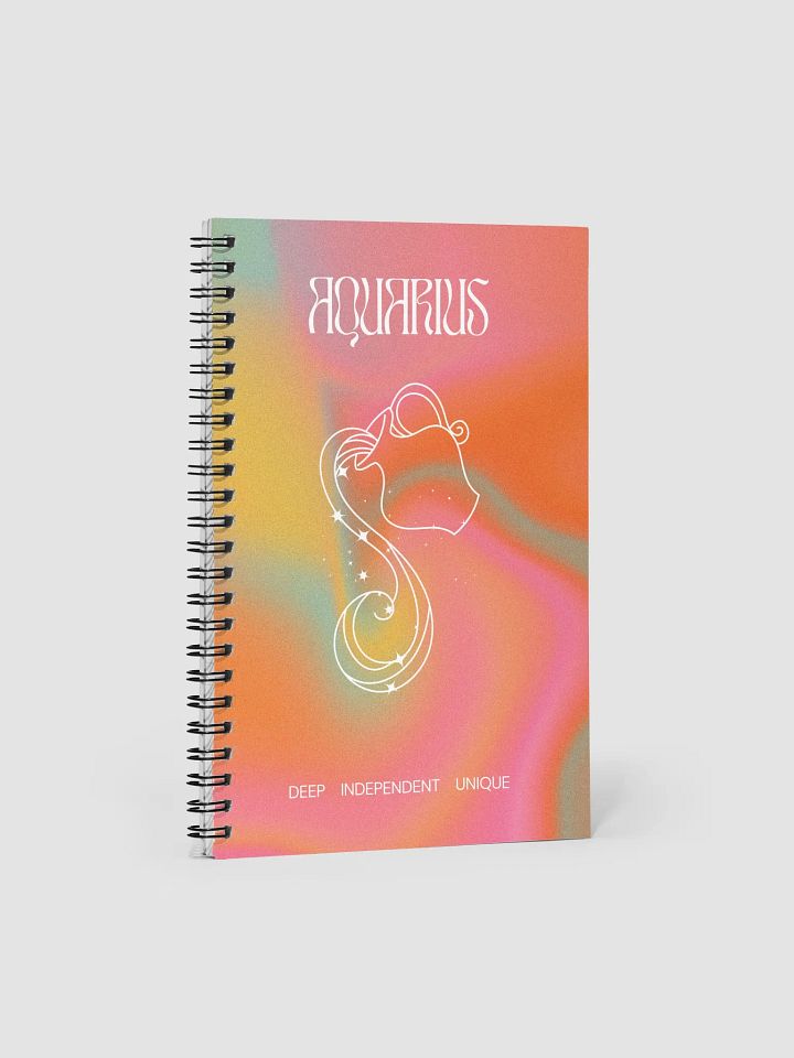 Aquarius Gradient Notebook product image (1)