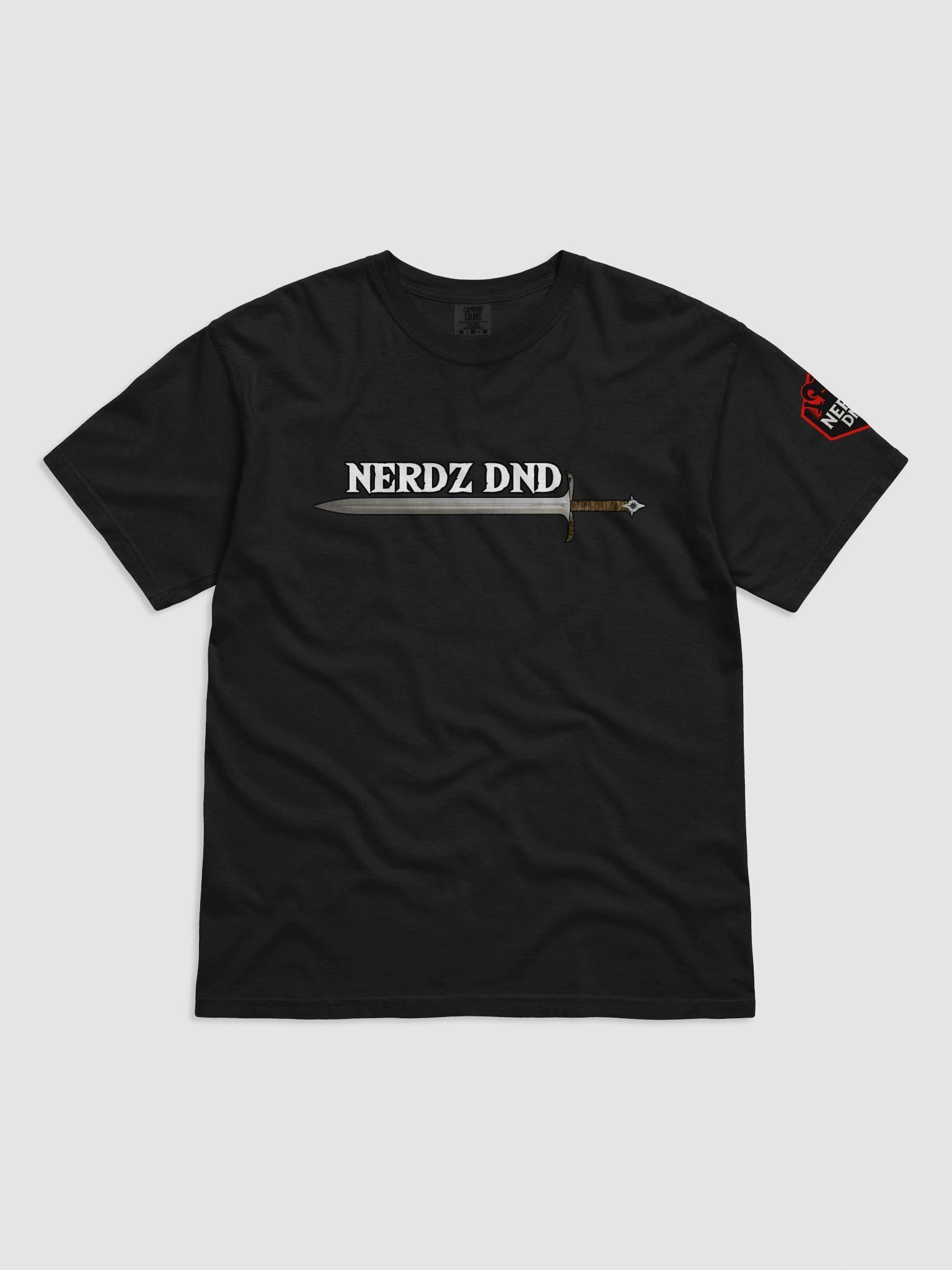 Nerdz DnD Social Icons Heavyweight Tee product image (6)