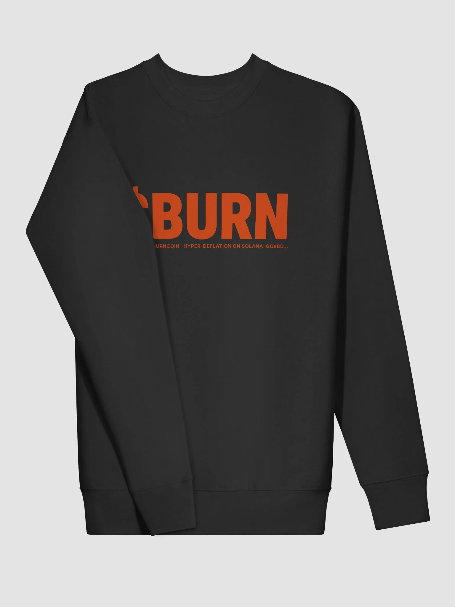 $BURN Sweatshirt - Red on Dark product image (11)