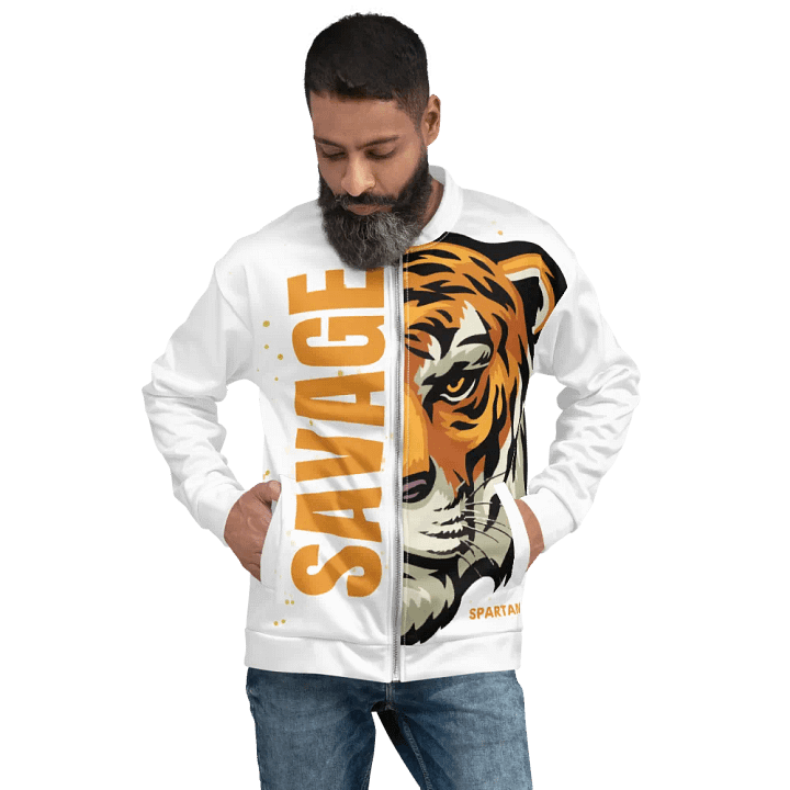 Savage Tiger Bomber Jacket product image (2)