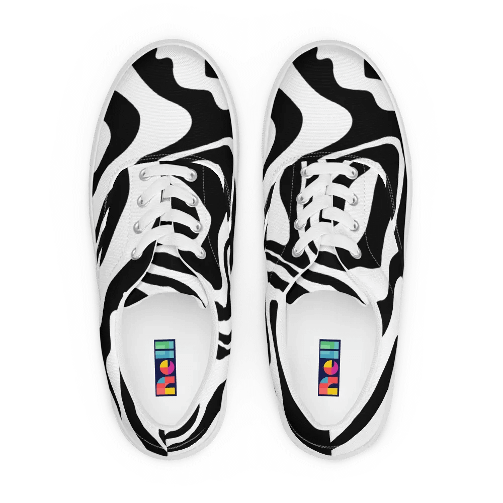 Ripple Effect Lace-Up Sneakers product image (1)