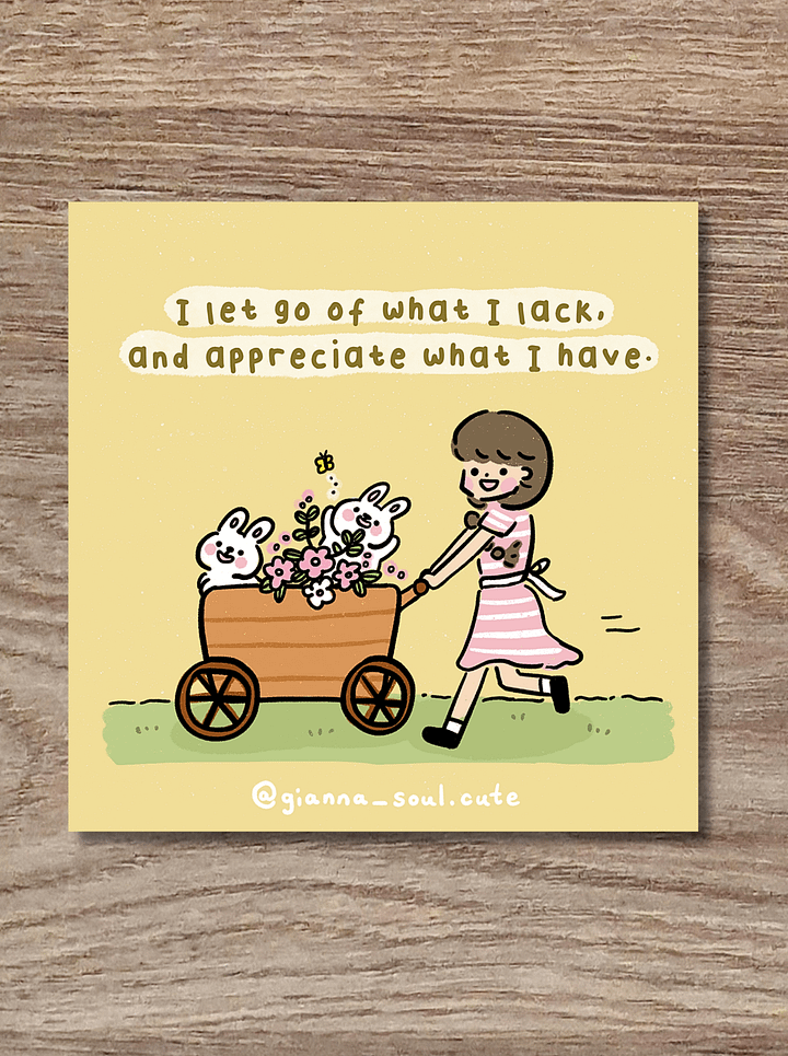 Appreciate what you have | Positivity Greetings Card product image (3)