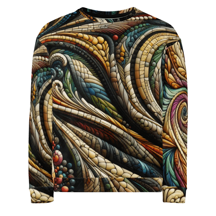 Colorful Patterns - All-Over Unisex Sweatshirt #18 product image (1)