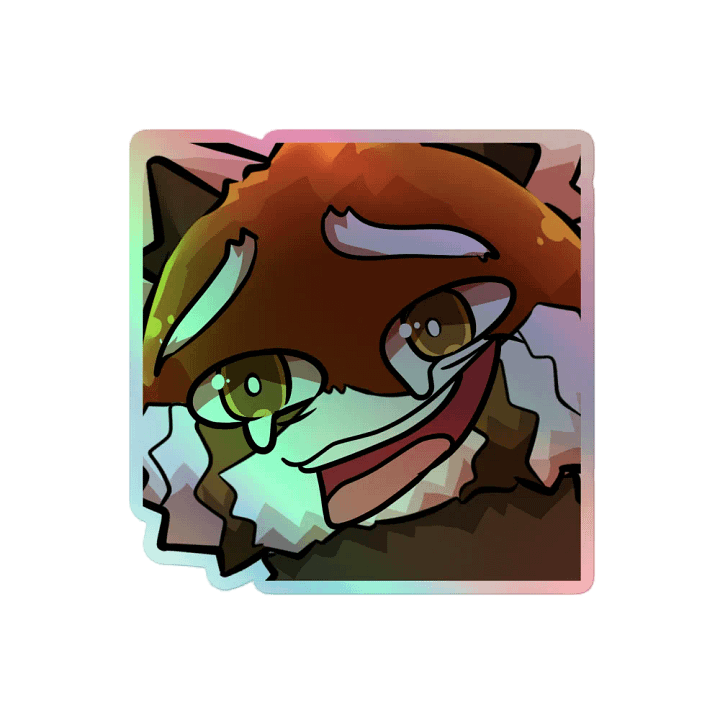 Holographic Wheeze Sticker product image (2)