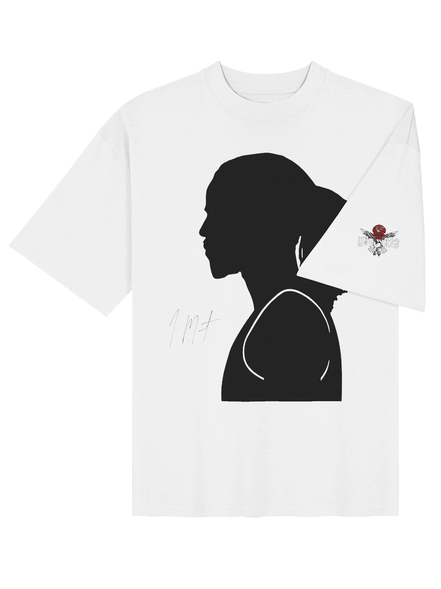 Ja Morant Silhouette Fan Art Oversized T-Shirt product image (3)
