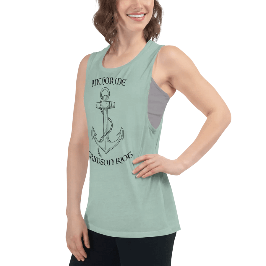CRIMSON RIOT - ANCHOR ME TANK product image (6)