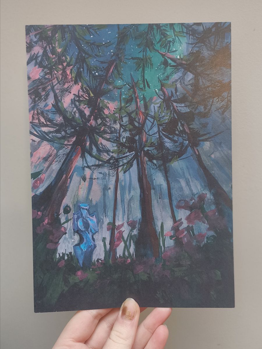 Art print “In the ancient glade” product image (1)