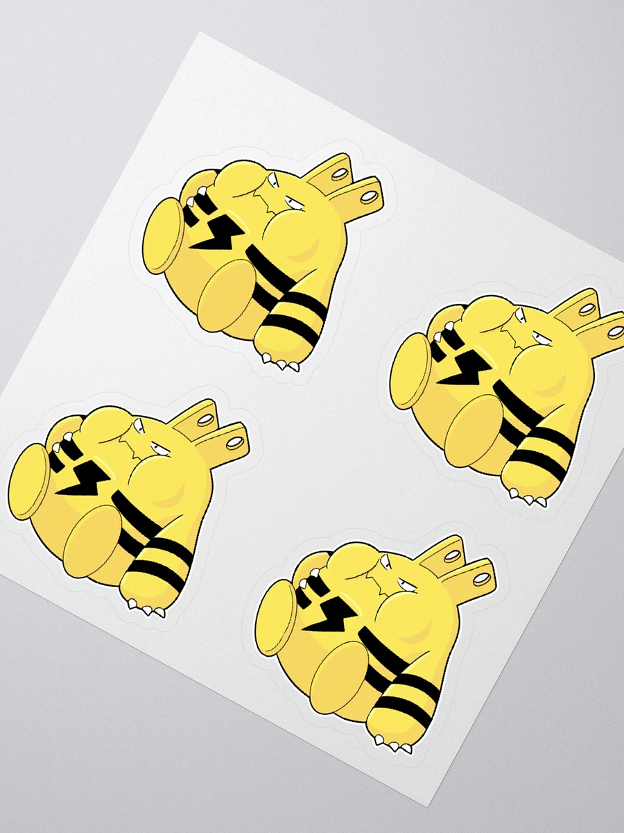 Chubby Elekid Sticker Sheet product image (2)