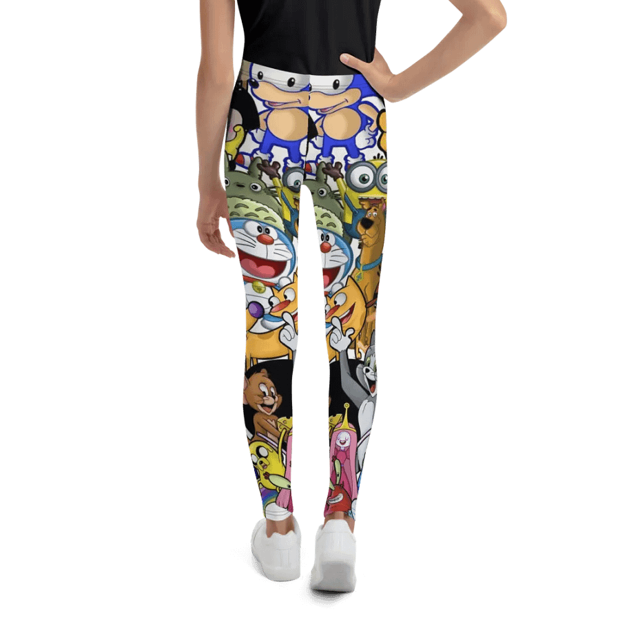 Kids Leggings – Cartoon Characters Print for Fun & Vibrant Style product image (11)