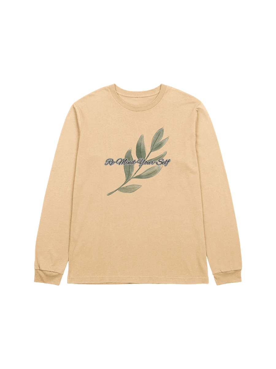 Re-Mind-Your-Self Leafy Branch Long Sleeve T-Shirt product image (1)