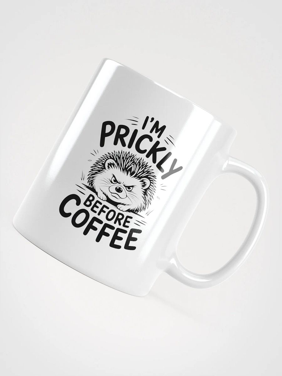 I'm Prickly Before Coffee Mug | Funny Hedgehog Mug product image (4)