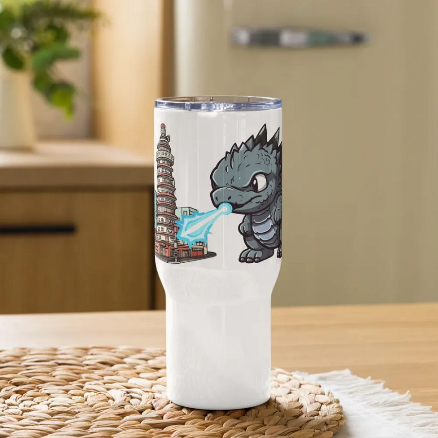 Godzilla Tumbler with handle product image (9)