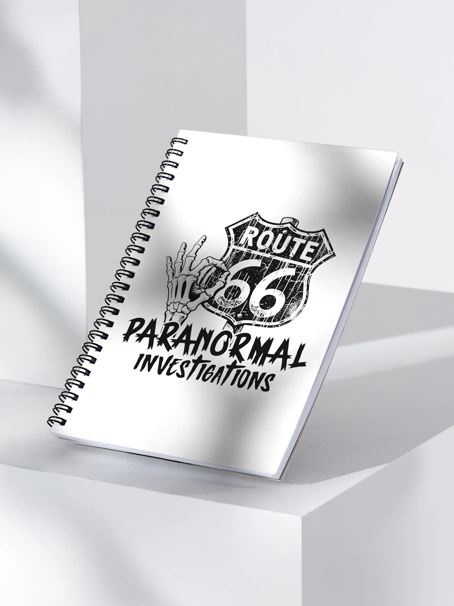 Rockin' Route 666 Spiral Notebook product image (3)