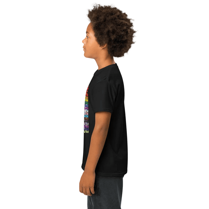 Resist - Rainbow Gildan Youth Sports Tee product image (2)