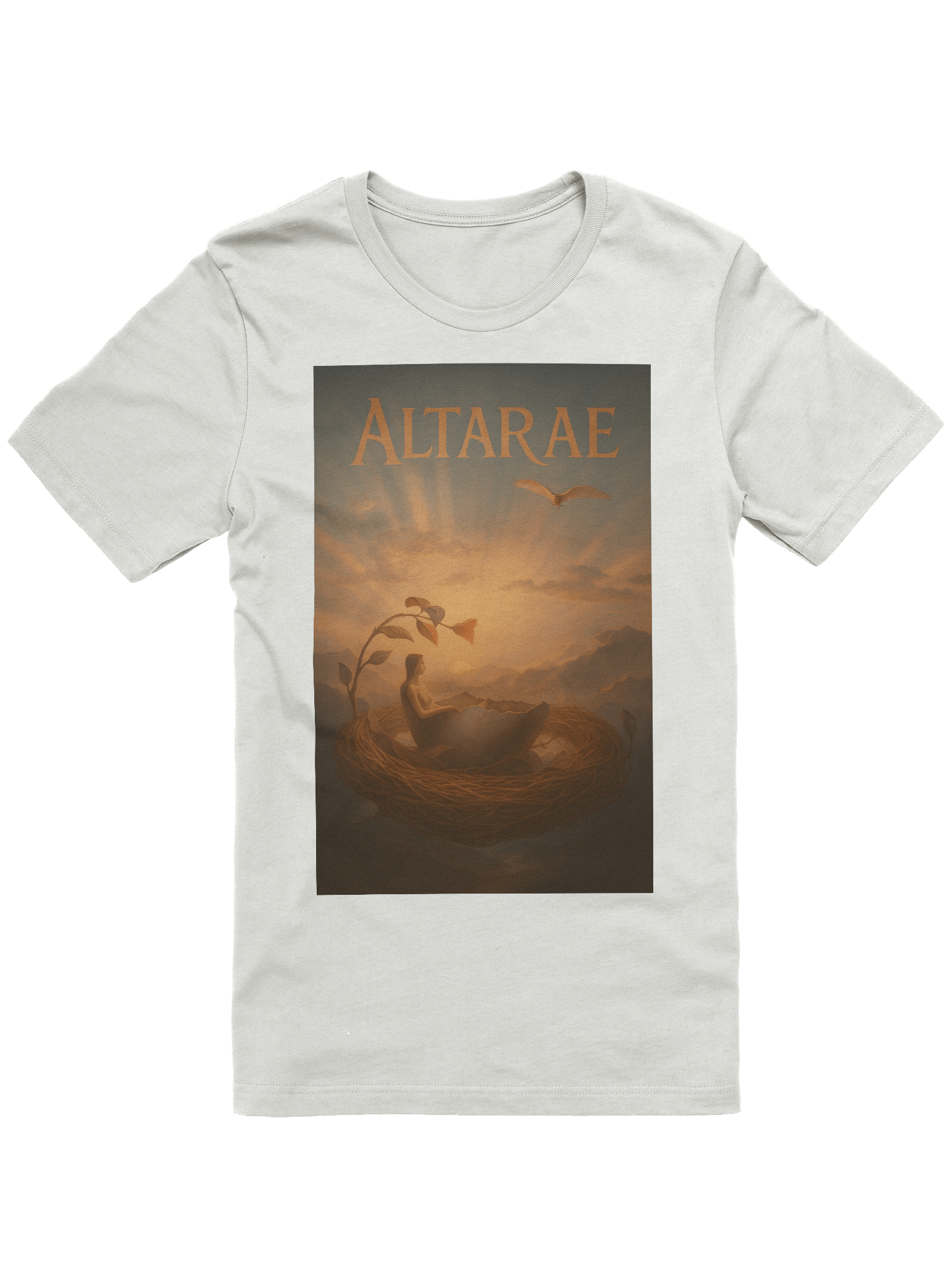 ALTARÆ “Veil into the Maw” Tee – Dawnlight White product image (1)
