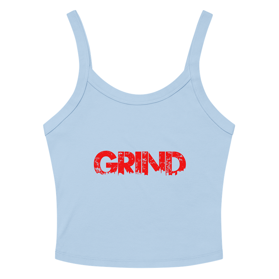 GRIND Drip Effect Ribbed Tank Top product image (4)