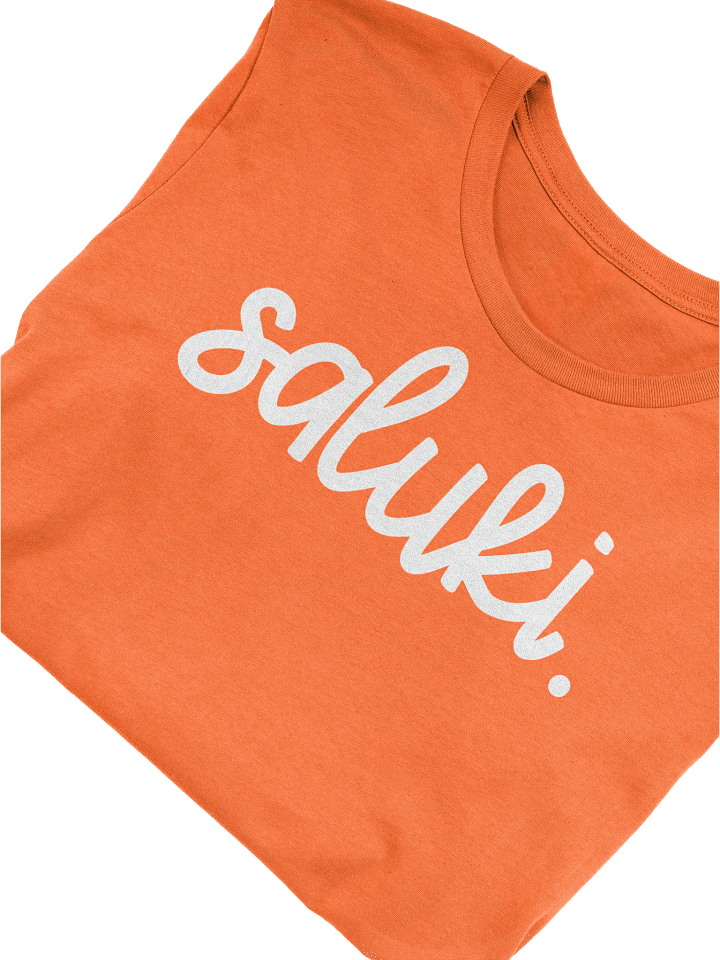 Saluki. Orange T-Shirt For Saluki Lovers & Owners product image (1)