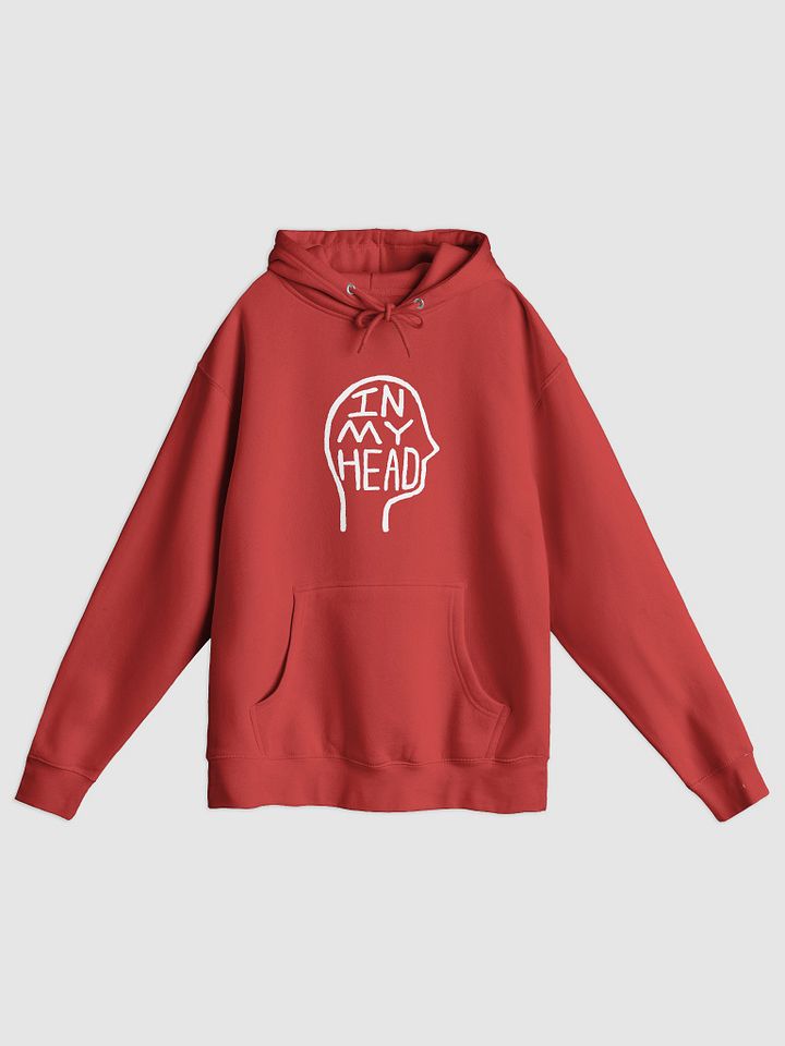 In My Head (white design) printed premium pullover hoodie product image (5)