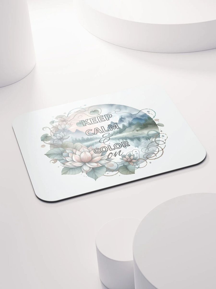 'KEEP CALM & COLOR ON' Mouse Pad product image (4)
