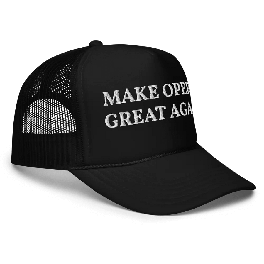 Make Opera Great Again - Embroidered Trucker Cap Hat product image (3)