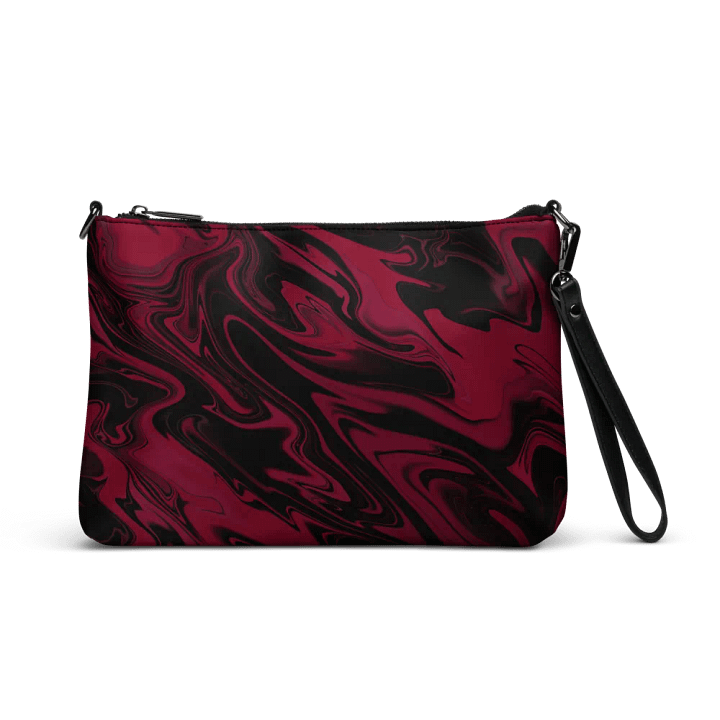 Stylish Swirl Flip-Sided Faux Leather Crossbody Bag product image (1)