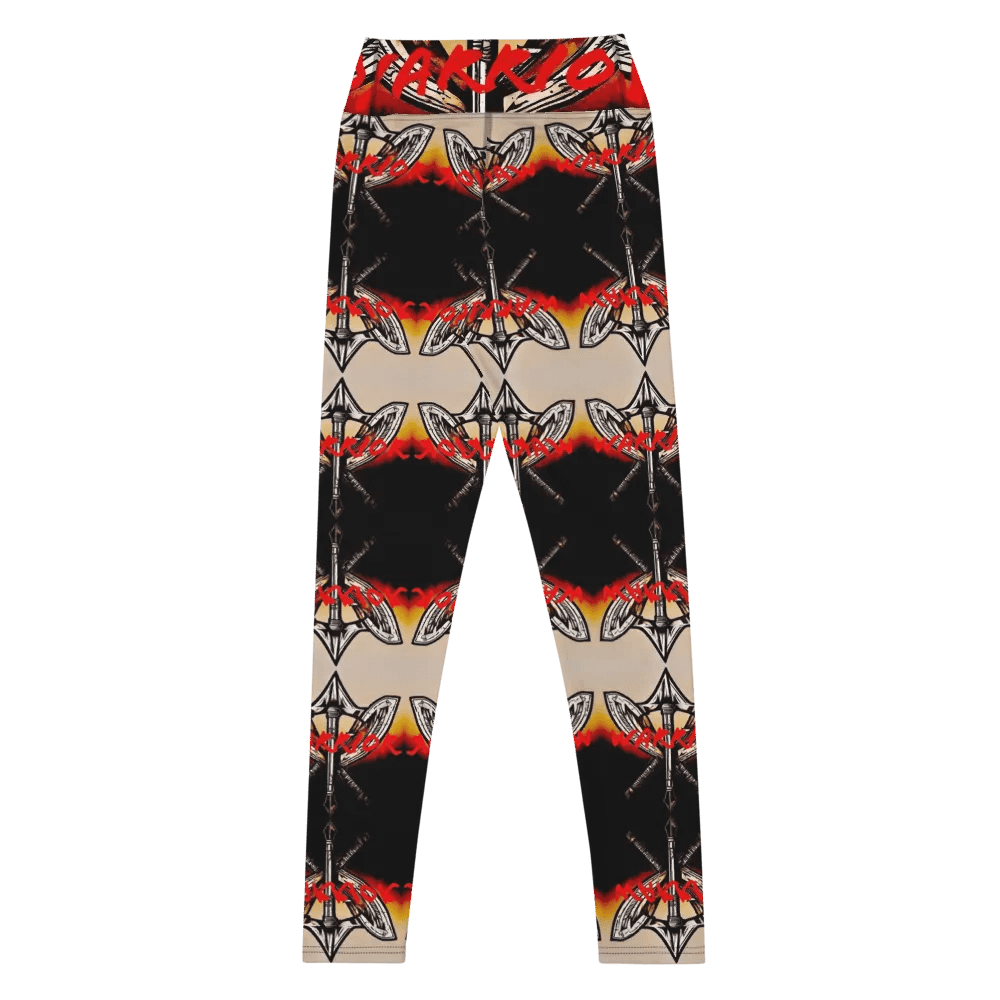 Symmetrical Moth All-Over Yoga Leggings product image (9)