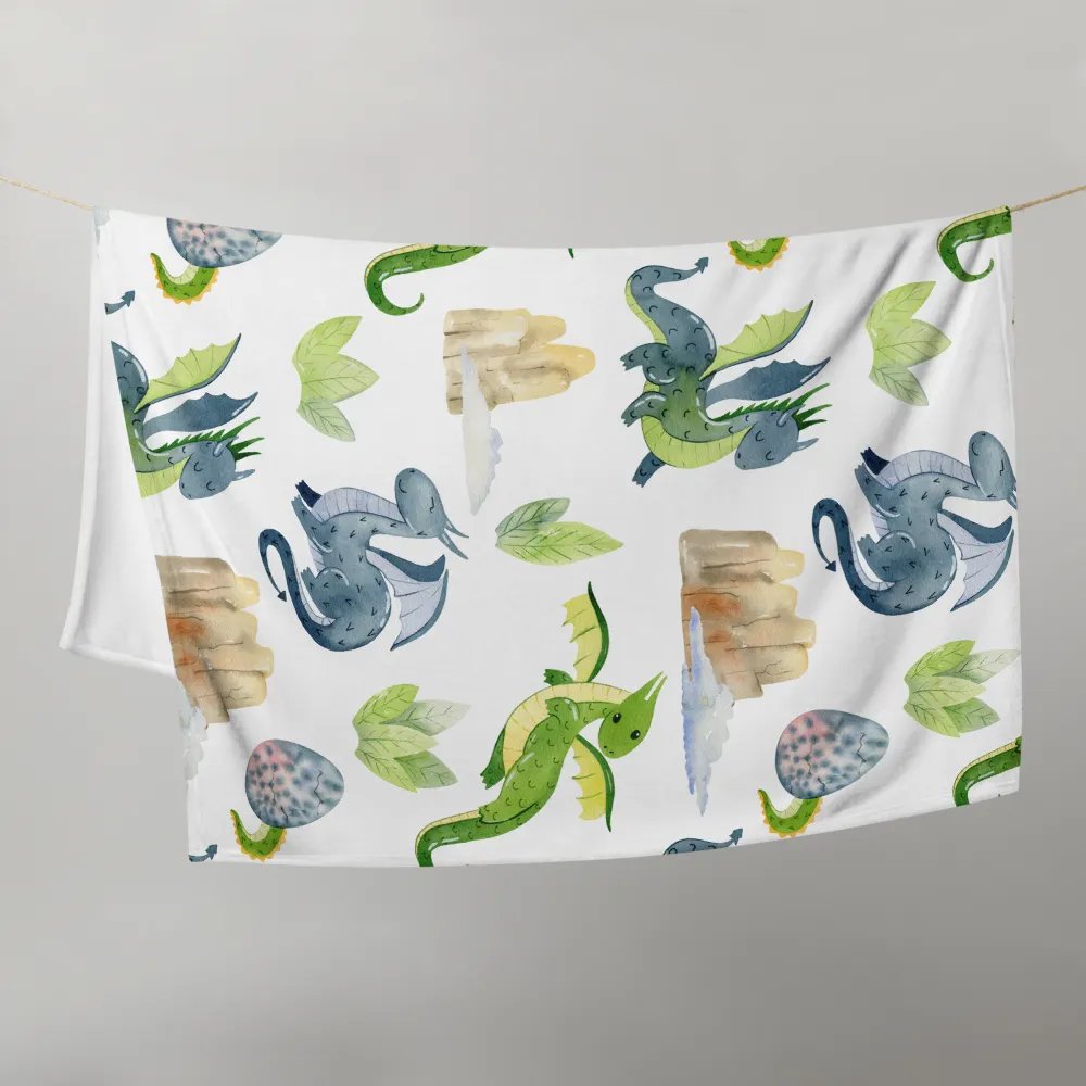 Mystical Dragon Throw Blanket product image (9)