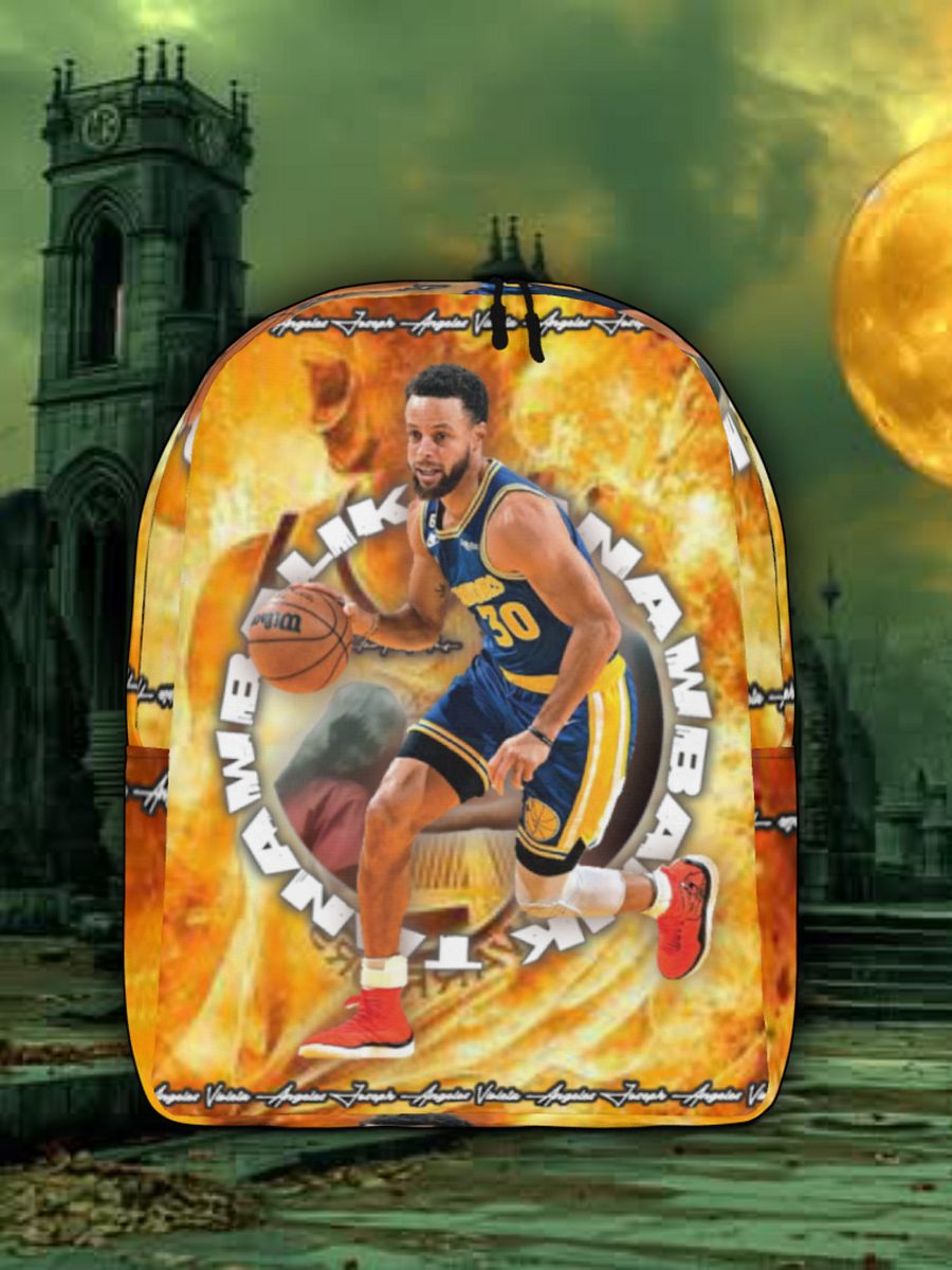 NBA Stephen Curry Fire King All-Over Backpack product image (6)