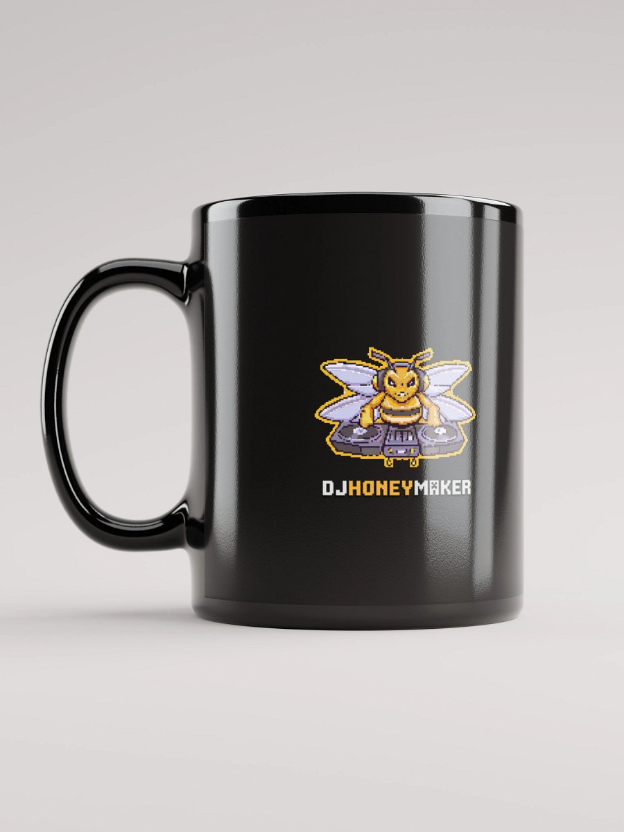 8 Bit Logo Black Glossy Mug product image (11)