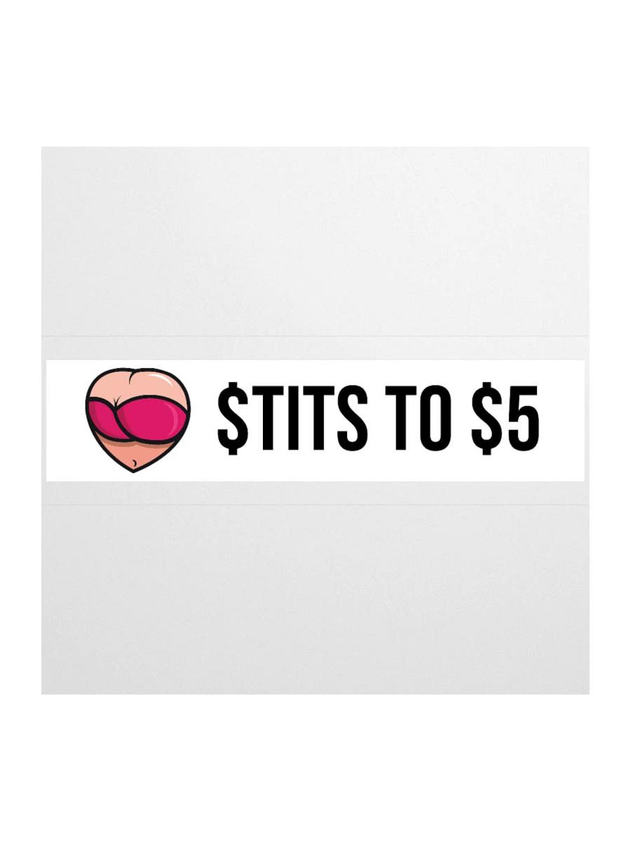 Stickers - $TITS to $5 product image (4)