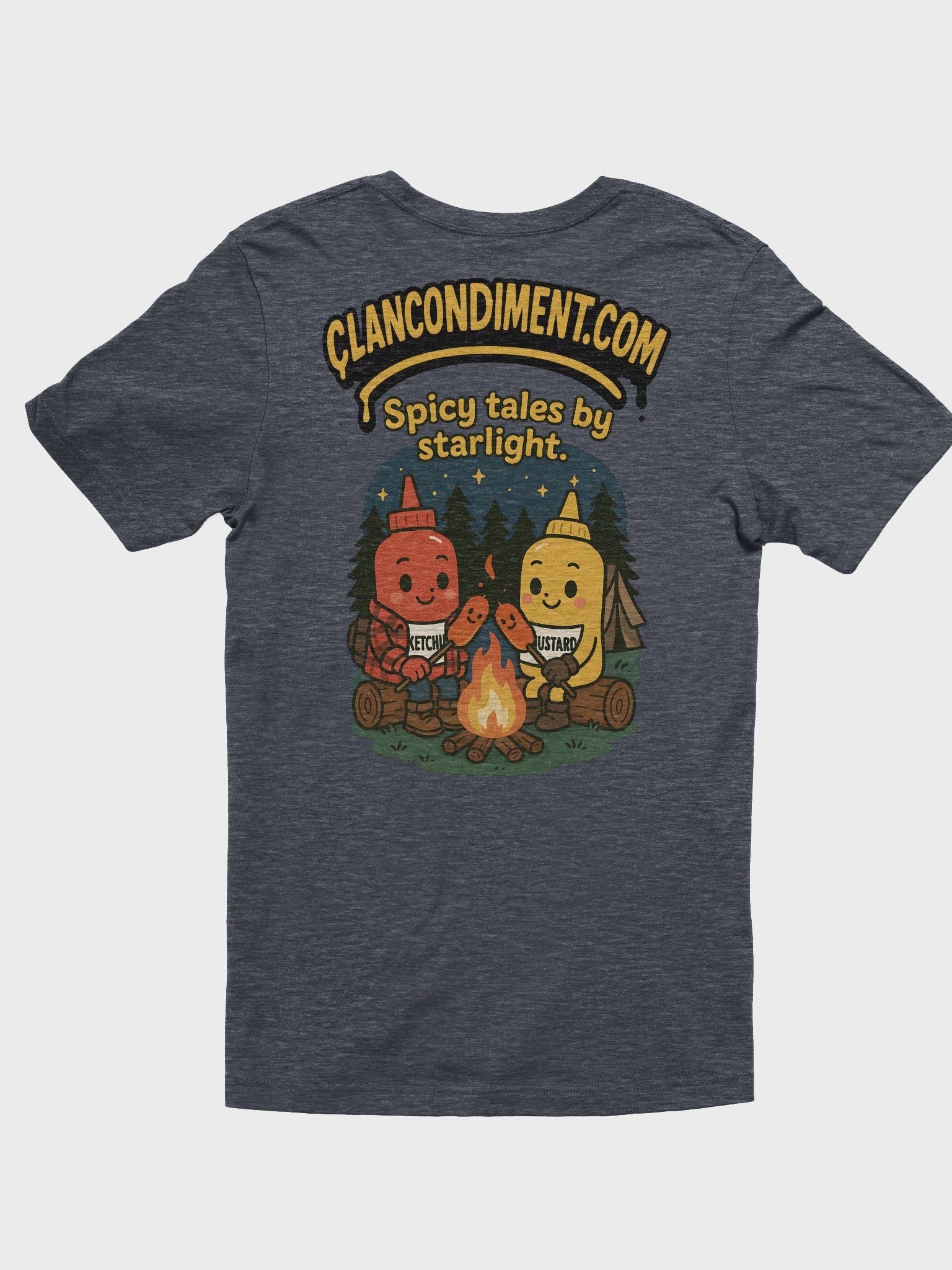 Spicy Tales by Starlight Tee | Campfire Chaos, Condiment Style product image (3)