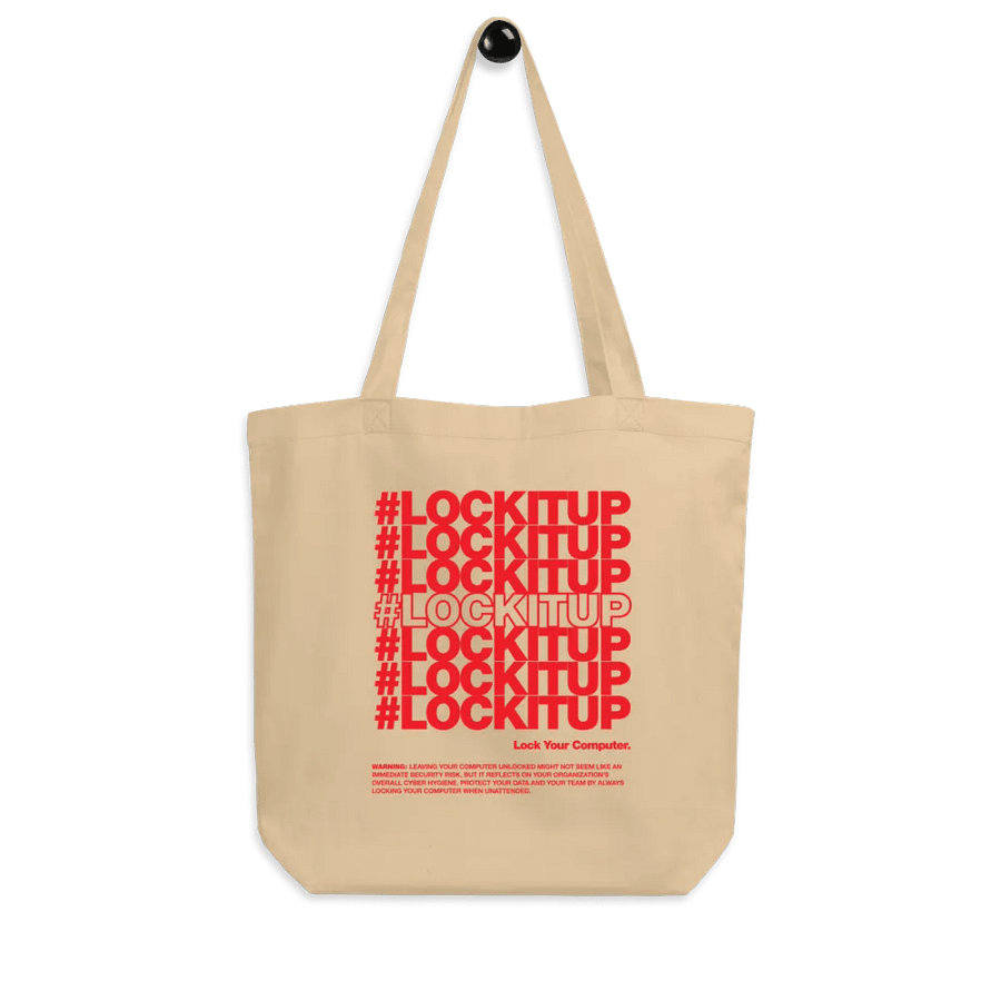 #LOCKITUP - Eco Tote product image (7)