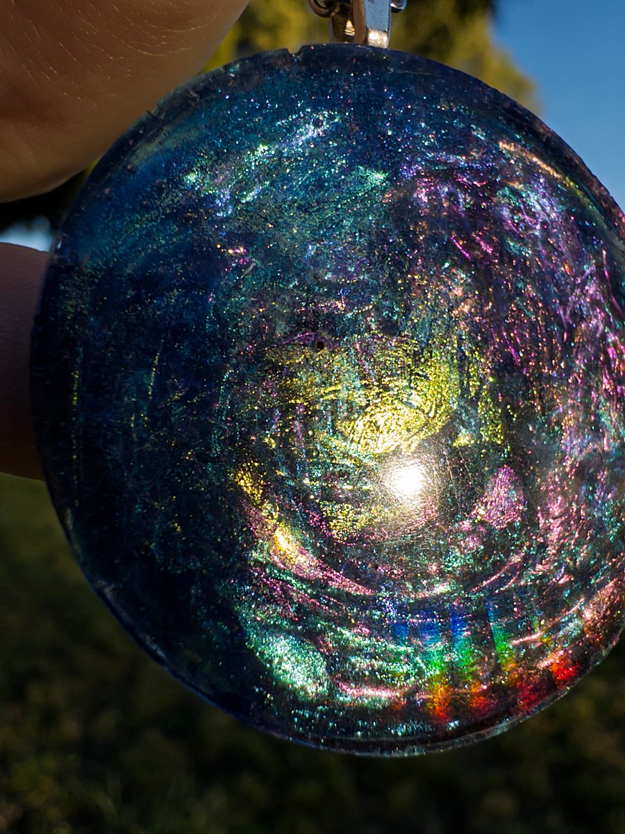 Philosopher’s Stone Holographic Necklace product image (1)