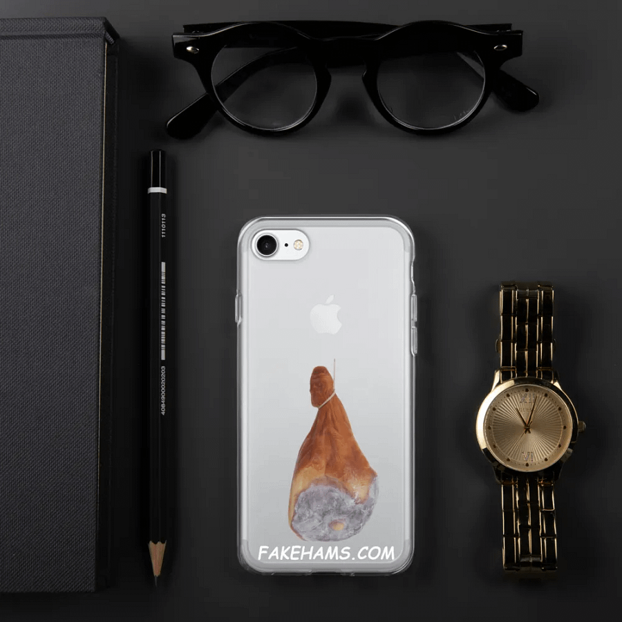 fakehams iPhone case clear product image (3)