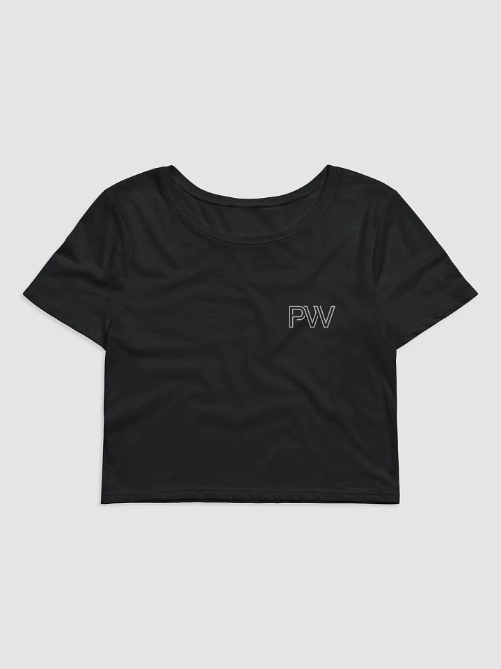 PW crop top with planets on the back product image (1)