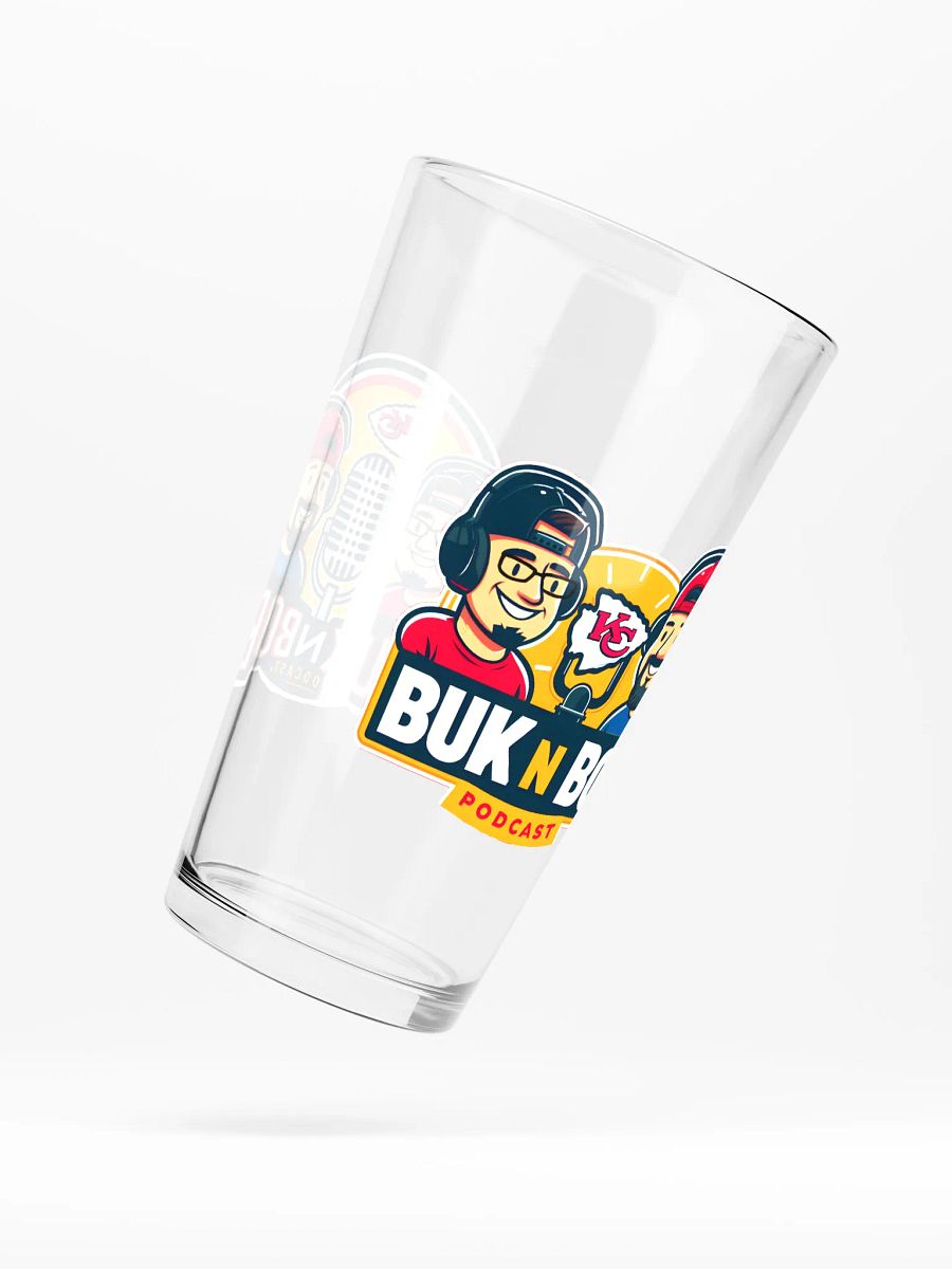 BUK N BOB Podcast Pint Glass Set product image (5)