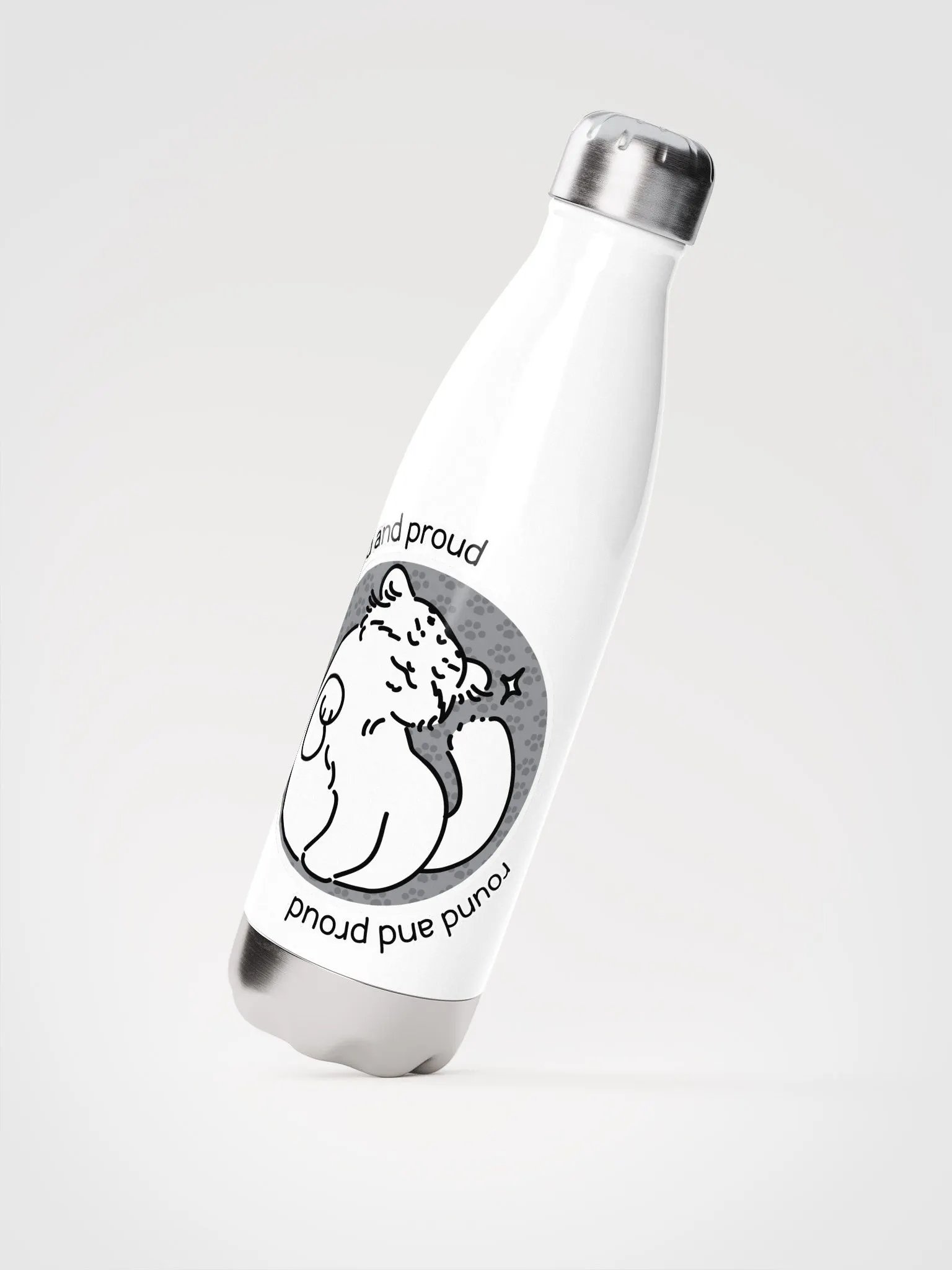 Round and Proud Manul Pride Unlabeled Version - Bottle product image (2)