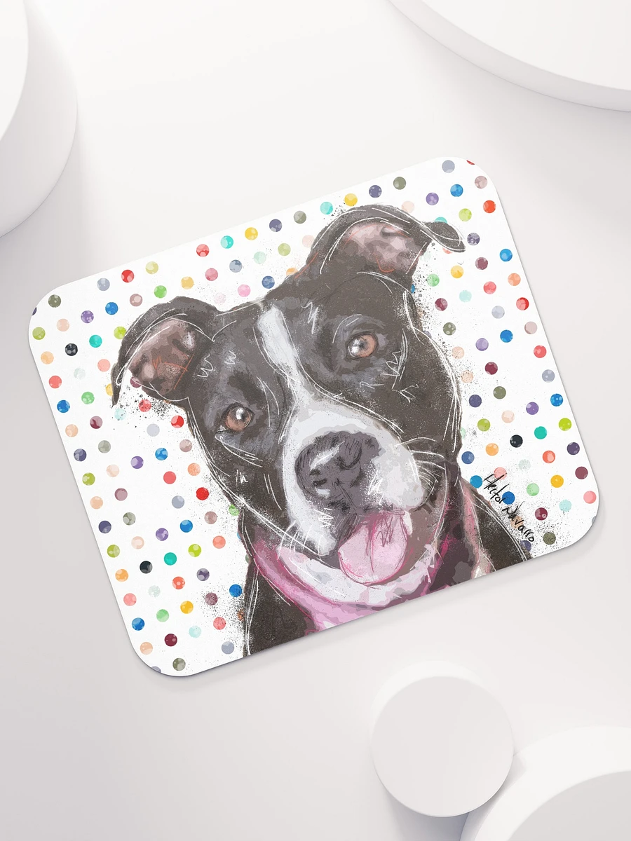 Alison the lovely Pit-bull Pop Art mouse pad product image (7)