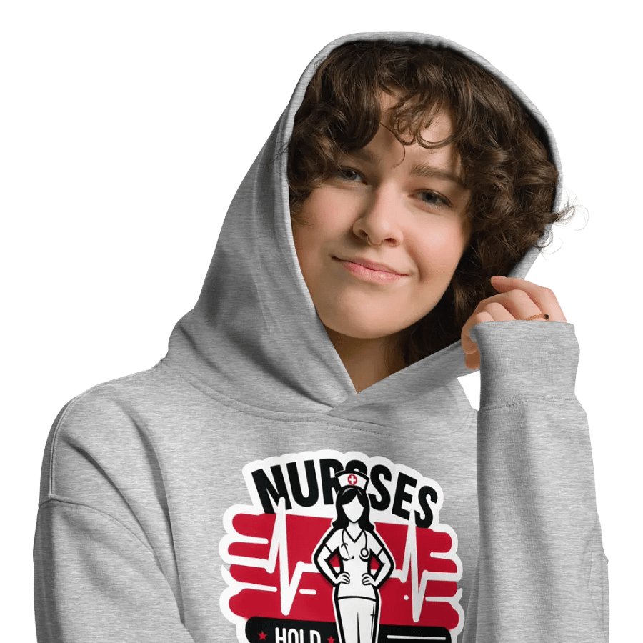 Nurse's Heartbeat Oversized Hoodie product image (39)