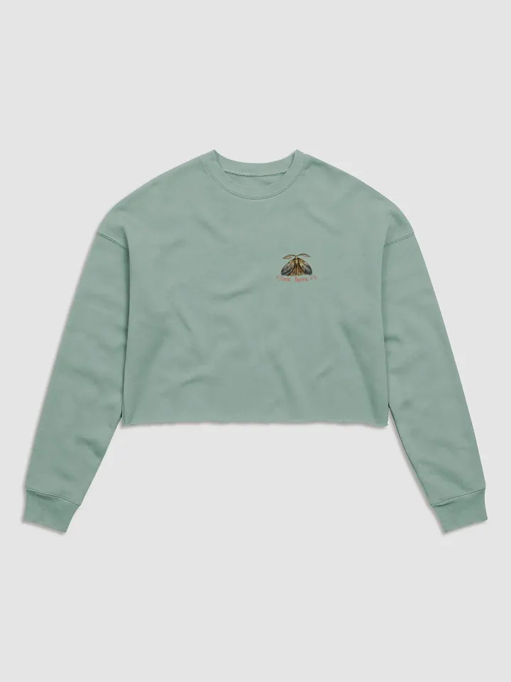Rebirth Cropped Sweat (Blush Script) product image (2)