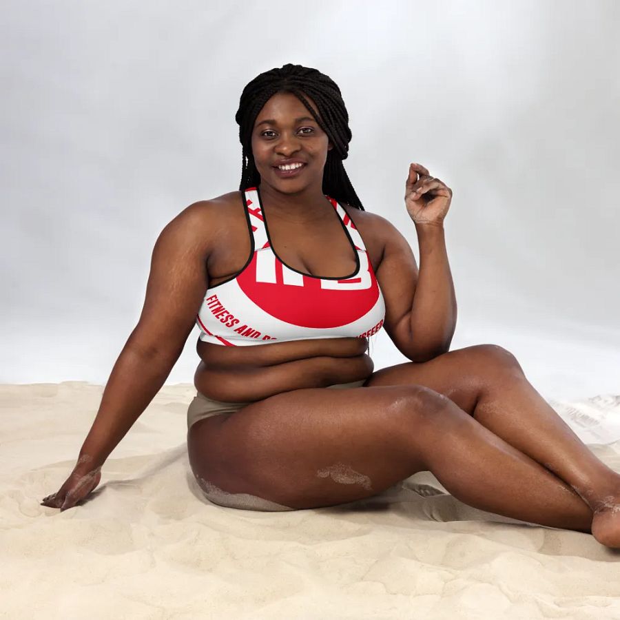 IFBNewsfeed.Org's All-Over Print Padded Sports Bra product image (5)